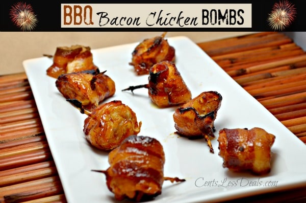 Bbq Bacon Chicken Bombs Recipe Centsless Deals 