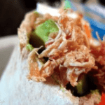 chicken taco with peppers
