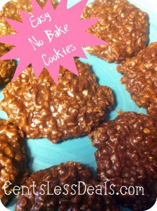 chocolate oatmeal no-bake cookies