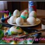DIY Easter egg coloring