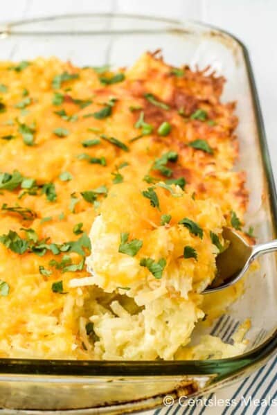 Cracker Barrel Copycat Hashbrown Casserole recipe - The Shortcut Kitchen