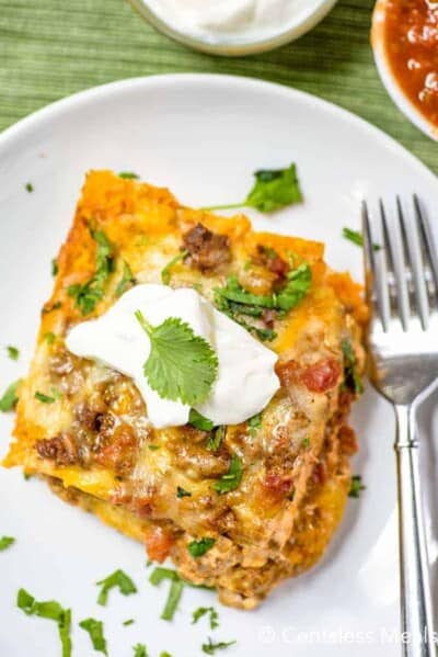 Cheesy Taco Bake Recipe - The Shortcut Kitchen