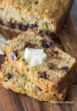 Cake Mix Banana Bread-22