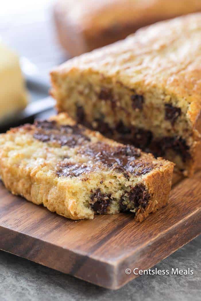 Cake Mix Banana Bread Video The Shortcut Kitchen   Cake Mix Banana Bread 23 