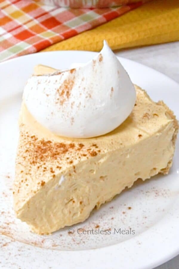 No Bake Pumpkin Pie recipe