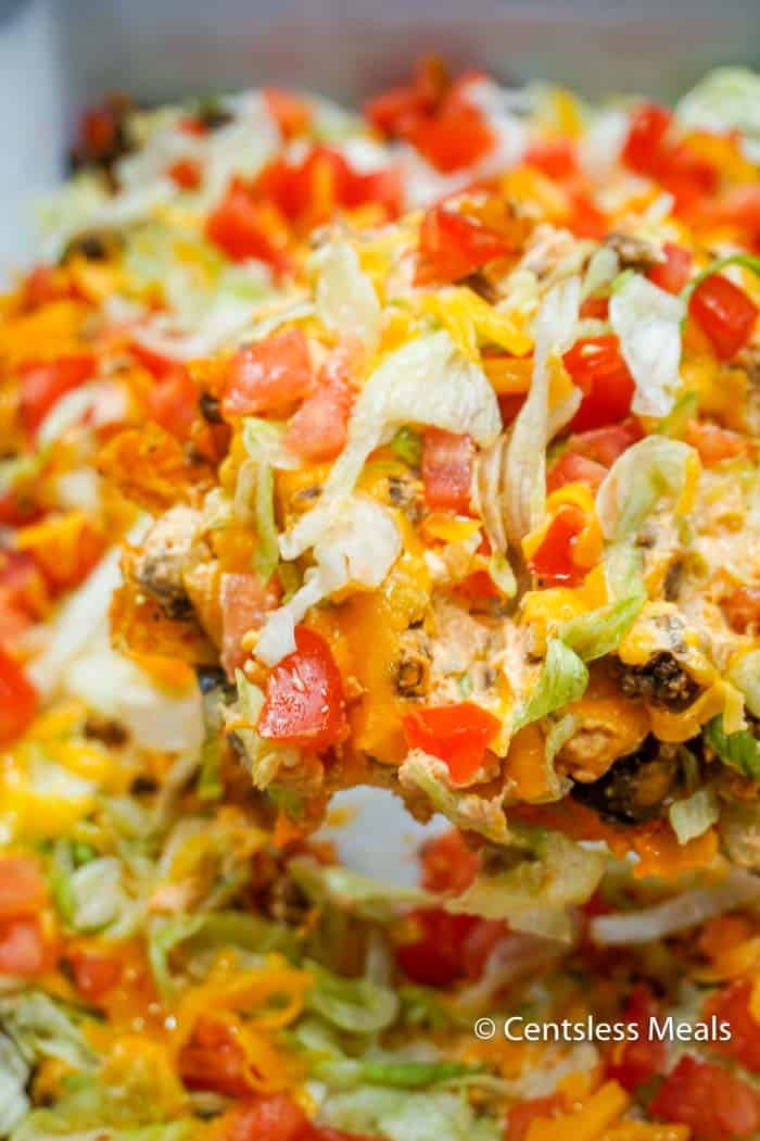 Dorito Taco Casserole The Shortcut Kitchen