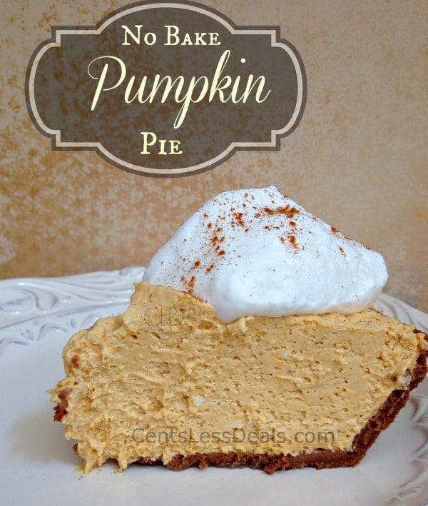 No Bake Pumpkin Pie recipe