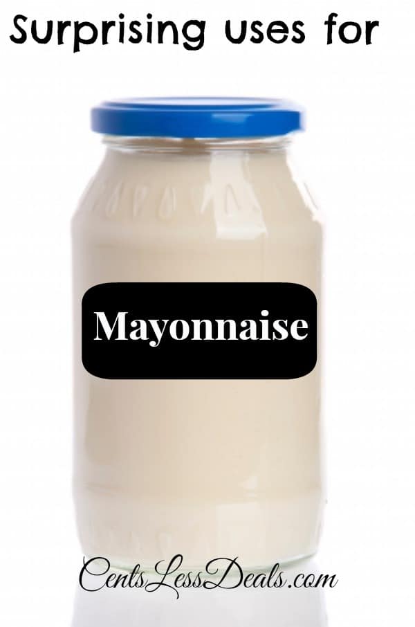 Jar of mayonnaise for surprise uses for mayonnaise