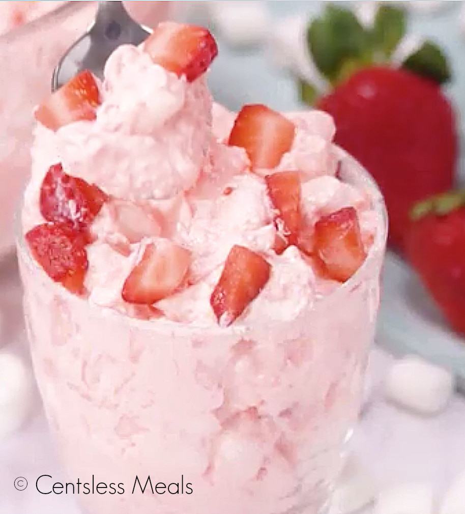 Easy Strawberry Jello Salad Real Barta