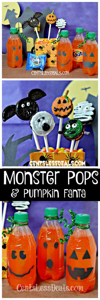 Halloween recipes and activities for kids with a title