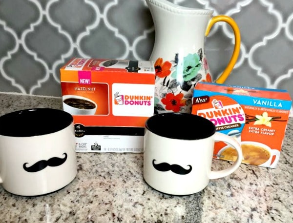 Coffee and coffee mugs on the countertop