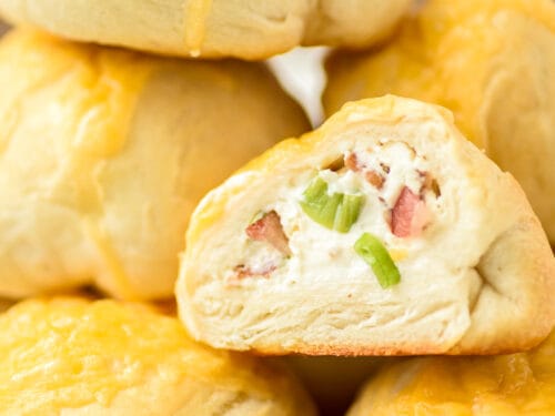 Bacon and Cream Cheese Crescent Appetizer Recipe - Taste and Tell