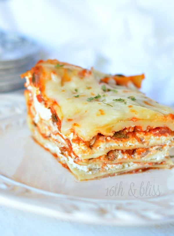 Cream Cheese Lasagna recipe - CentsLess Deals