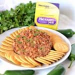 Nexium medication with jalapeno and bacon cheese ball