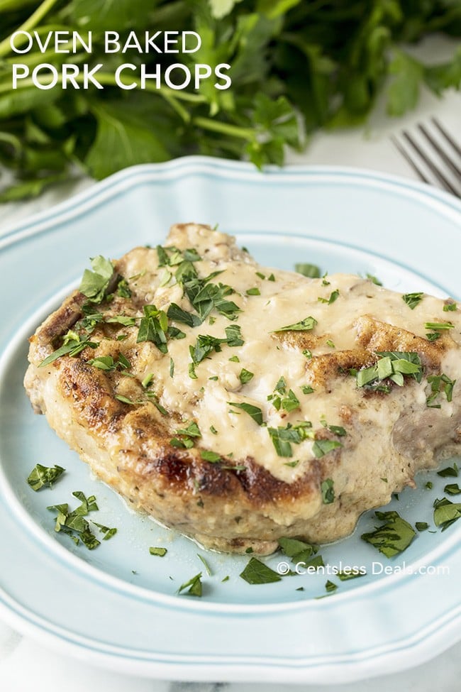 Oven Baked Pork Chops