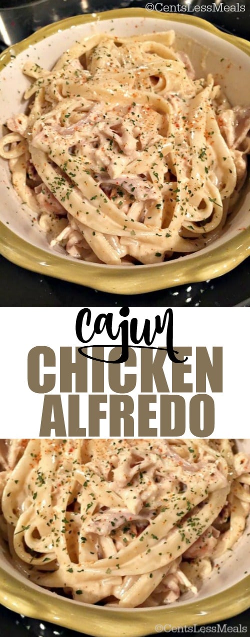 Cajun Chicken Alfredo recipe