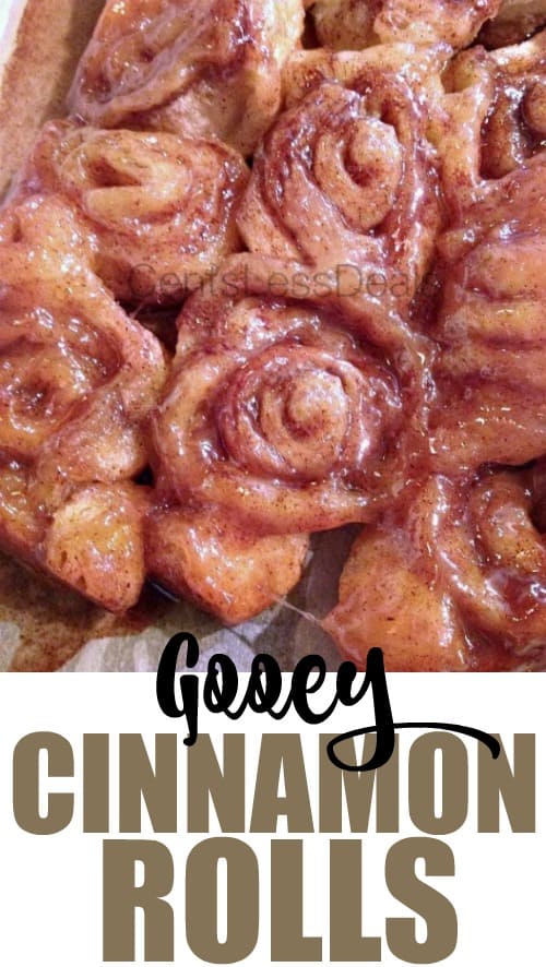 Gooey Cinnamon Rolls recipe! No yeast needed! - CentsLess Meals