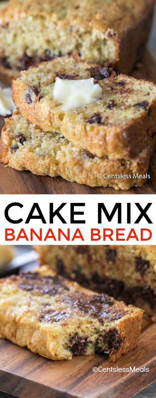 Cake Mix Banana Bread Video The Shortcut Kitchen