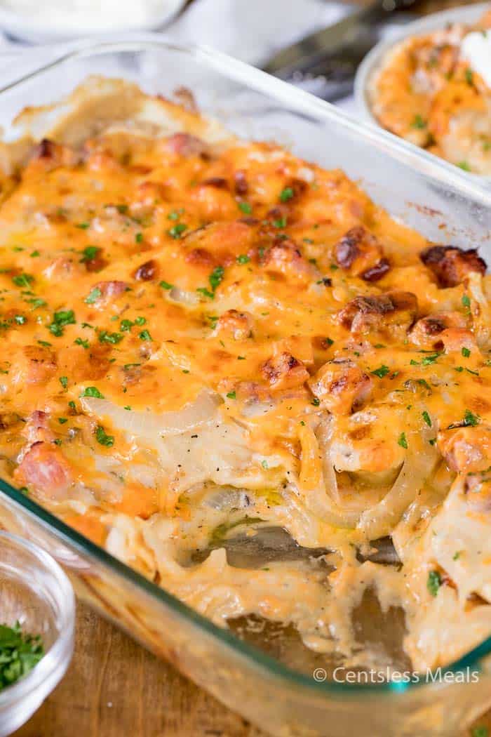 Pierogi Casserole - The Shortcut Kitchen