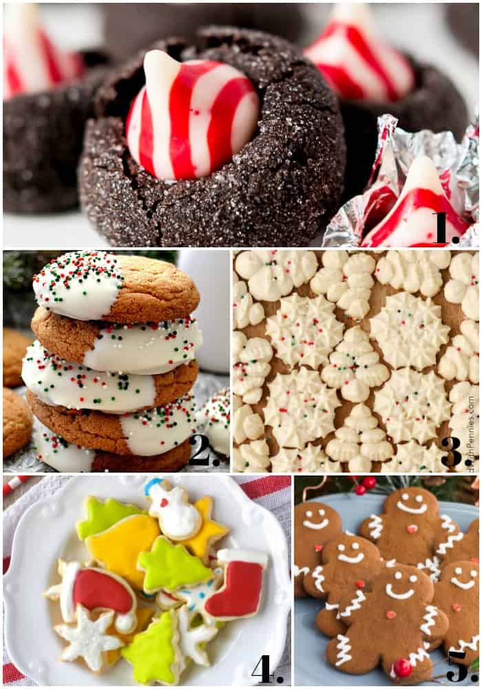 Traditional Christmas cookie images