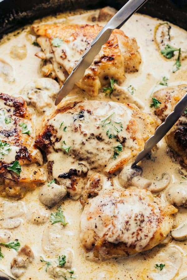 Creamy Garlic Chicken Marsala | Centsless Meals