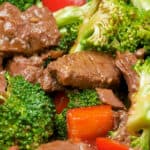 Slow cooker beef and broccoli