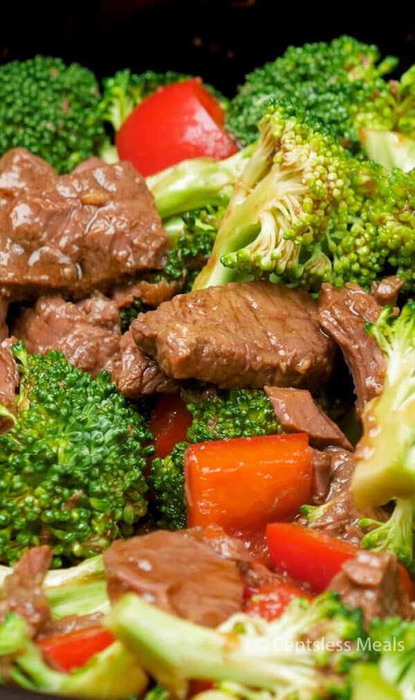 Slow Cooker Beef And Broccoli - The Shortcut Kitchen