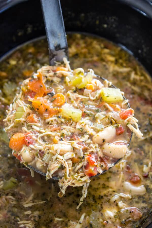 Slow Cooker Chicken Soup The Shortcut Kitchen