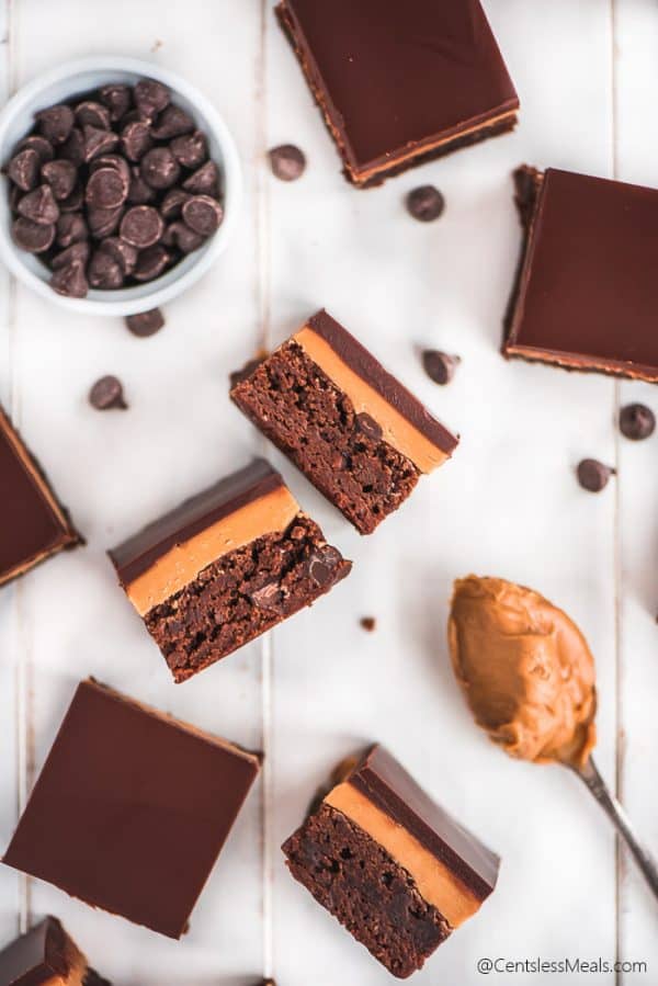Buckeye Brownies {Rich & Decadent!} The Shortcut Kitchen