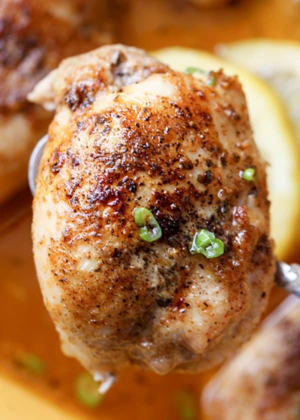 Baked Lemon Chicken Thighs - The Shortcut Kitchen