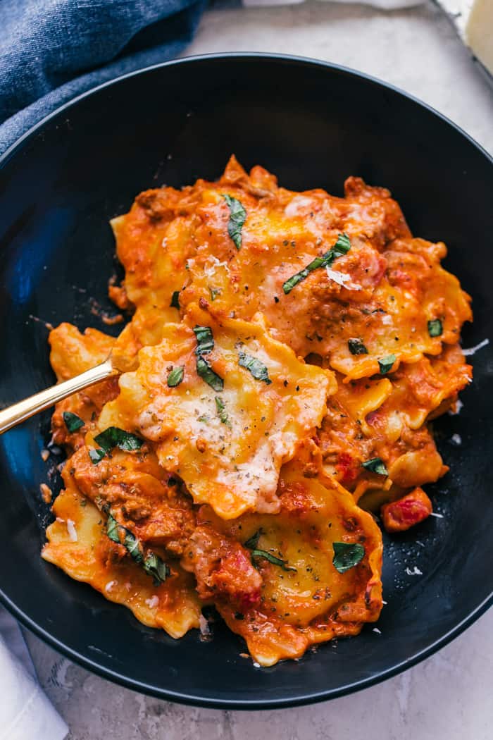 Baked Ravioli | Centsless Meals