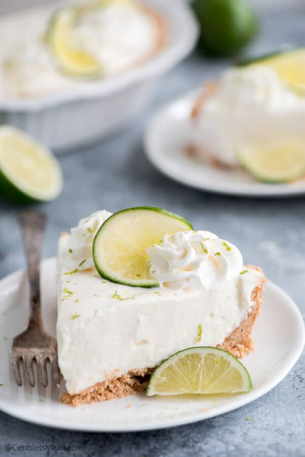 No Bake Key Lime Pie - The Shortcut Kitchen