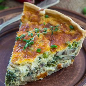 Spinach Quiche Recipe - The Shortcut Kitchen