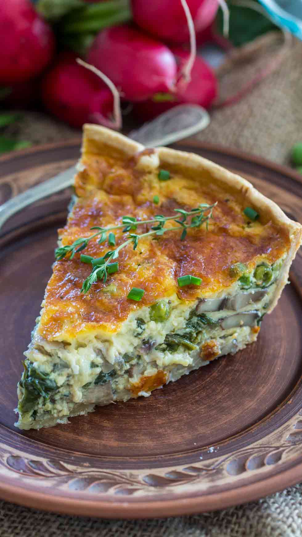 Spinach Quiche Recipe - CentsLess Meals