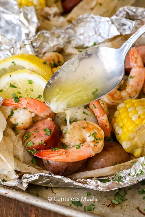 Shrimp Boil Foil Packets - The Shortcut Kitchen