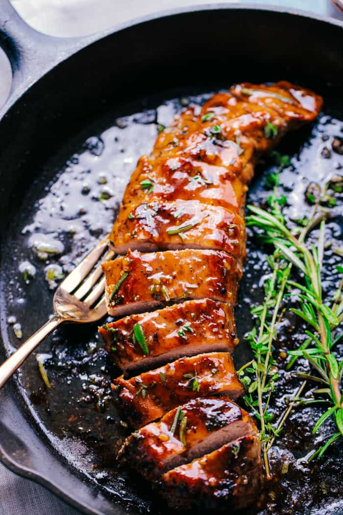 Honey Garlic Pork Tenderloin The Shortcut Kitchen