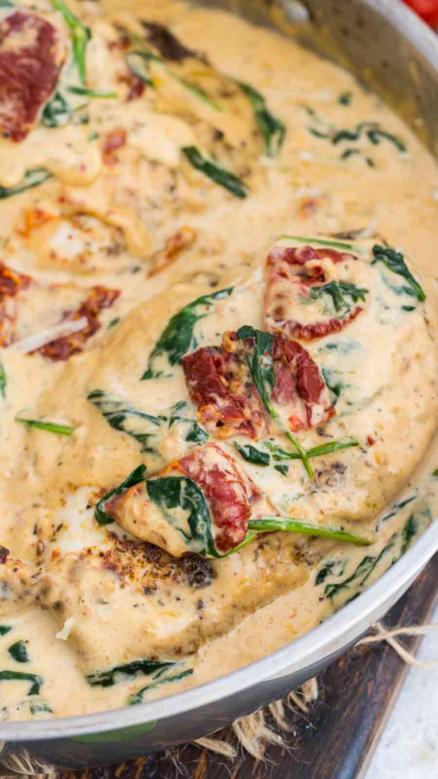 Creamy Tuscan Chicken The Shortcut Kitchen 6548