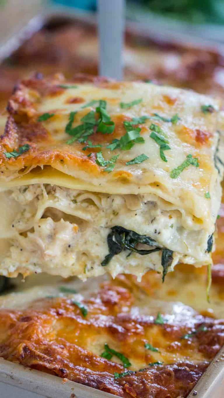 Chicken Alfredo Lasagna The Shortcut Kitchen