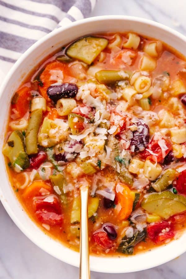 Homemade Minestrone Soup Recipe | Centsless Meals