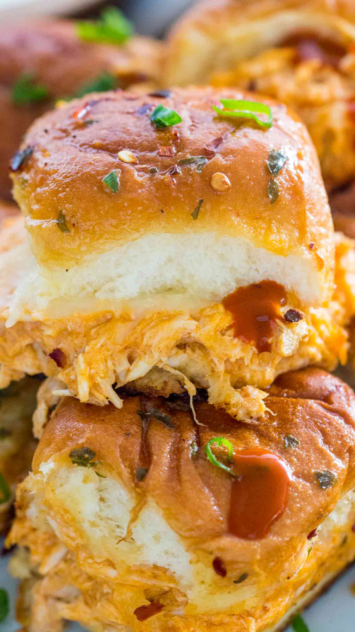 Buffalo Chicken Sliders {Great for Entertaining] The Shortcut Kitchen
