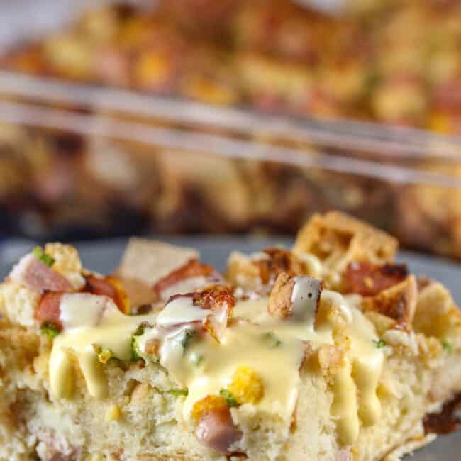 Eggs Benedict Casserole The Shortcut Kitchen