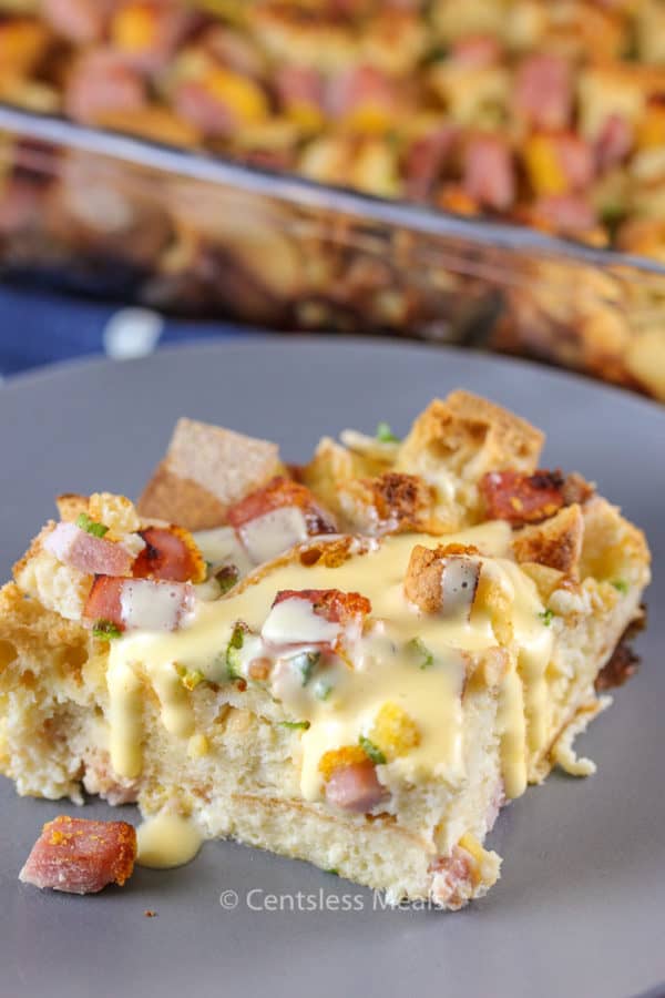 Eggs Benedict Casserole - The Shortcut Kitchen