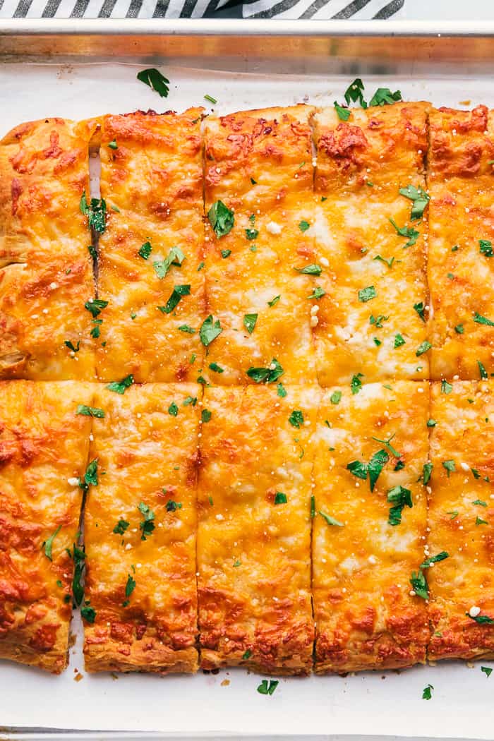 Easy Cheesy Breadsticks Recipe Centsless Meals