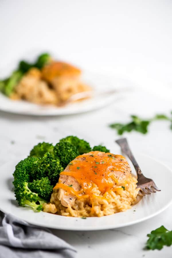 Crock Pot Cheesy Chicken And Rice - The Shortcut Kitchen