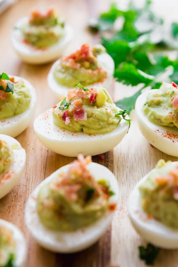 Avocado Deviled Eggs | Centsless Meals