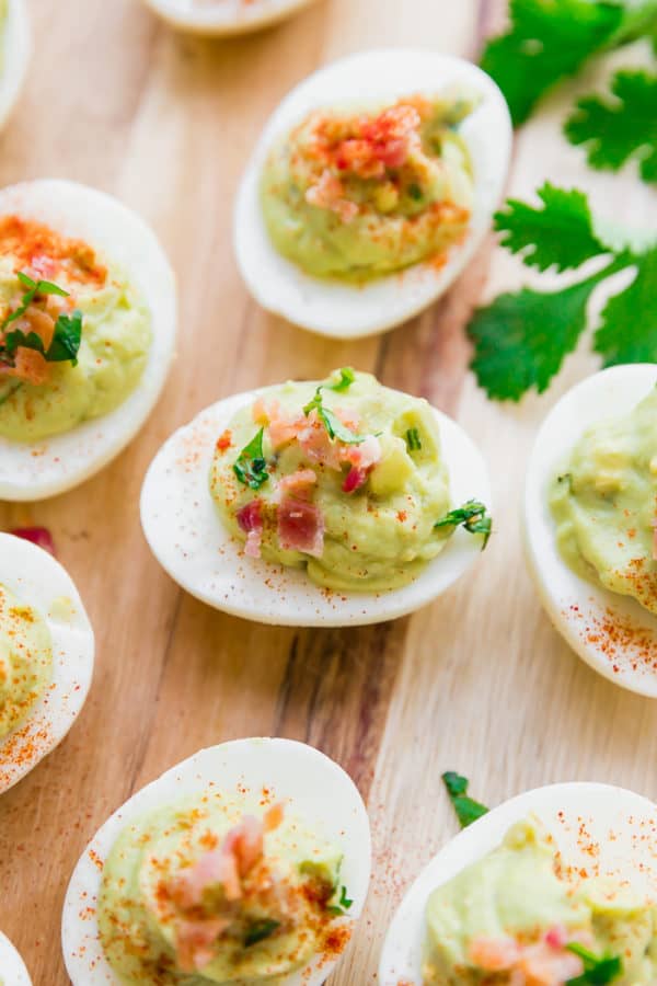 Avocado Deviled Eggs | Centsless Meals