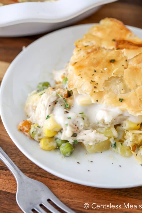 Chicken Pot Pie {with Frozen Veggies!} The Shortcut Kitchen