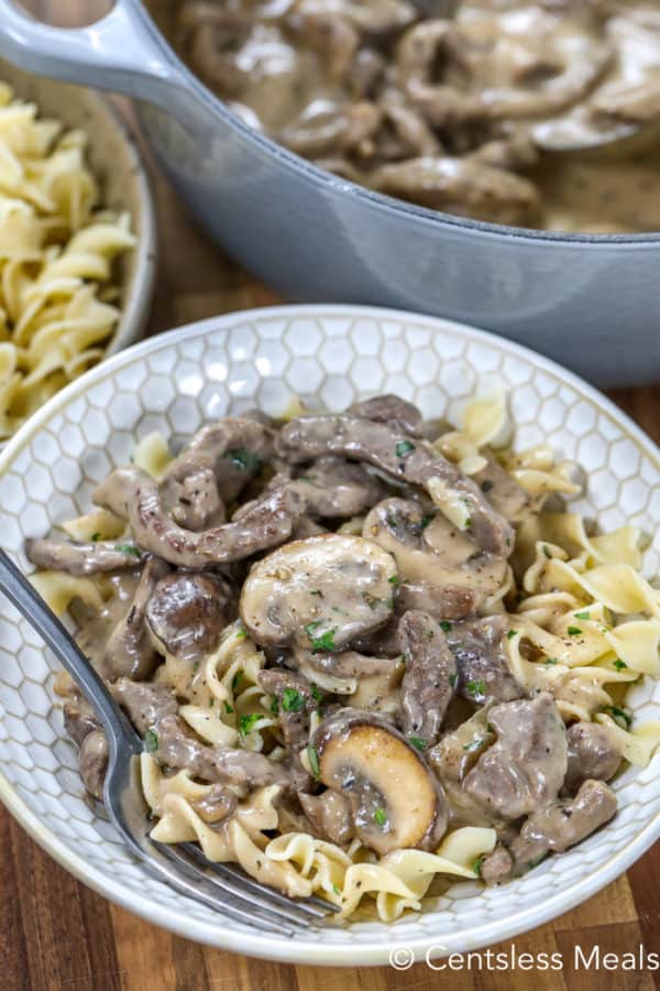 Easy Beef Stroganoff - The Shortcut Kitchen