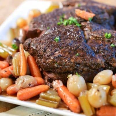 Slow Cooker Pot Roast {Perfect Comfort Food Meal!} - The Shortcut Kitchen