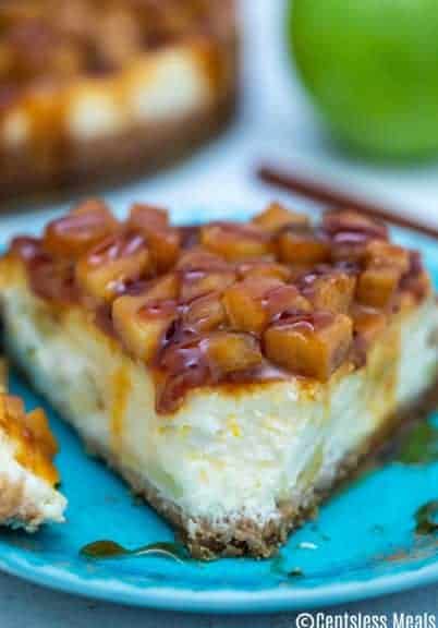 Caramel Apple Cheesecake